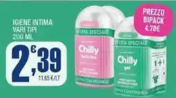 Splendidi e Splendenti Chilly gel offerta