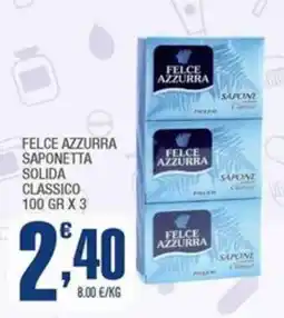 Splendidi e Splendenti Felce Azzurra saponetta solida classico offerta