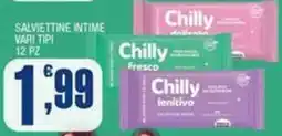Splendidi e Splendenti Salviettine intime Chilly offerta