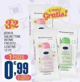 Splendidi e Splendenti Venus salviettine intime fresco/lenitive offerta