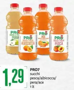PRO7 Supermercati PRO7 succhi pesca/albicocca/pera/ace offerta