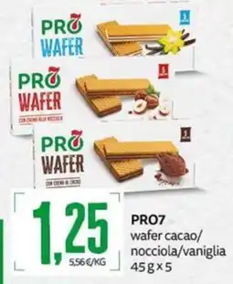 PRO7 Supermercati PRO7 wafer offerta