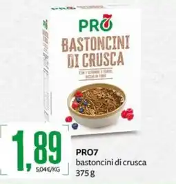 PRO7 Supermercati PRO7 bastoncini di crusca offerta
