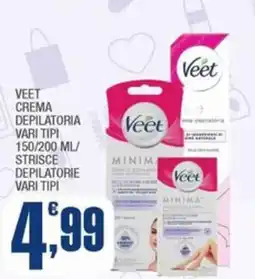 Splendidi e Splendenti Veet crema depilatoria offerta