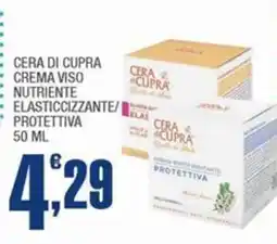 Splendidi e Splendenti Cera di Cupra crema viso nutriente elasticizzante/protettiva offerta