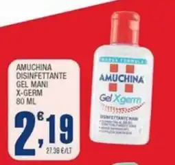 Splendidi e Splendenti Amuchina gel mani x-germ offerta