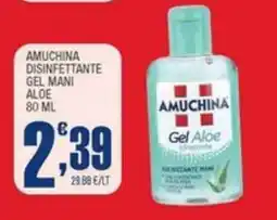 Splendidi e Splendenti Amuchina disinfettante gel mani aloe offerta