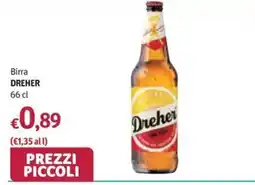 Futura Supermercati Birra Dreher offerta
