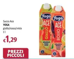 Futura Supermercati Yoga Succo Ace giallo/rosso/viola offerta