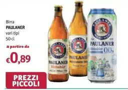 Futura Supermercati Birra Paulaner offerta