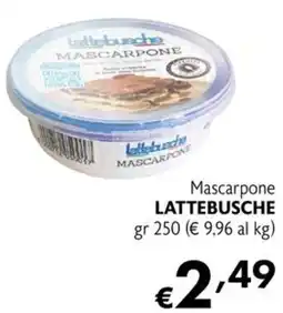Eurospesa Mascarpone Lattebusche offerta