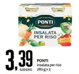 PRO7 Supermercati Ponti insalata per riso offerta