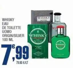 Splendidi e Splendenti Whisky eau de toilette uomo origin/silver offerta