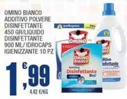 Splendidi e Splendenti Omino bianco additivo polvere disinfettante offerta