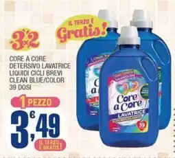 Splendidi e Splendenti Core a Core detergente lavatrice offerta