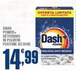 Splendidi e Splendenti Dash Power+ Detersivo in polvere offerta