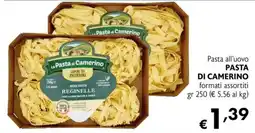 Eurospesa Pasta all'uovo Pasta di Camerino offerta