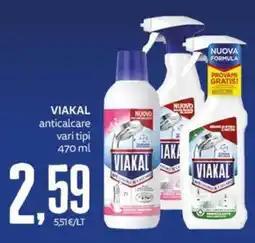 PRO7 Supermercati Viakal anticalcare offerta
