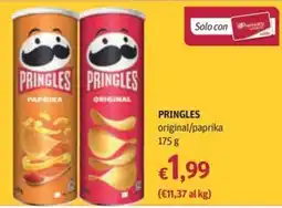 Futura Supermercati Pringles original/paprika offerta