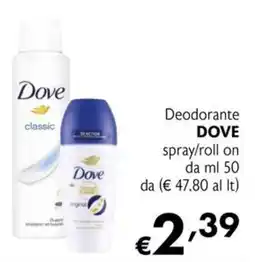 Eurospesa Deodorante Dove offerta