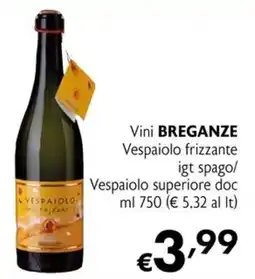 Eurospesa Vini Breganze Vespaioło frizzante offerta