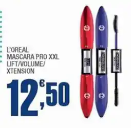 Splendidi e Splendenti L'Oréal Mascara Pro XXL Lift/Volume/Xtension offerta