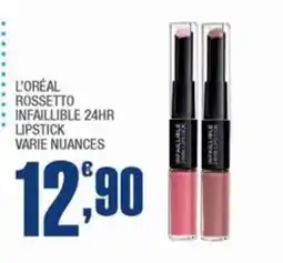 Splendidi e Splendenti L'Oréal Rossetto Infallibile 24H Lipstick offerta