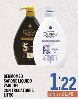Gruppo Pascar Dermomed sapone liquido offerta