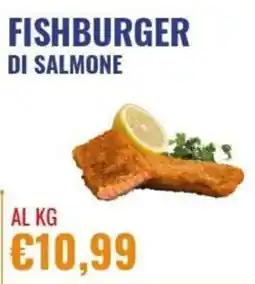 Fish's King Fishburger di salmone offerta