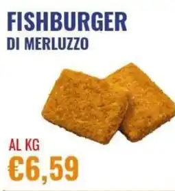 Fish's King Fishburger di merluzzo offerta