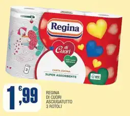 Splendidi e Splendenti Regina di cuori asciugatutto offerta