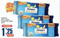Splendidi e Splendenti Pampers Sole e Luna salviettine bimbi offerta