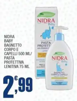 Splendidi e Splendenti Nidra baby bagnetto corpo e capelli offerta