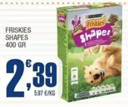Splendidi e Splendenti Friskies Shapes offerta