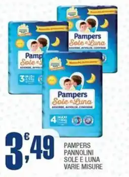 Splendidi e Splendenti Pampers Pannolini Sole e Luna offerta