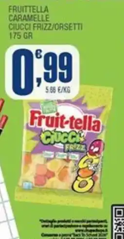 Splendidi e Splendenti Fruit-tella Ciucci Frizz offerta