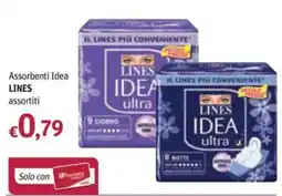 Futura Supermercati Assorbenti Idea Lines offerta