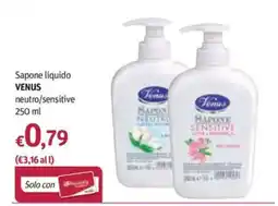 Futura Supermercati Sapone liquido Venus neutro/sensitive offerta