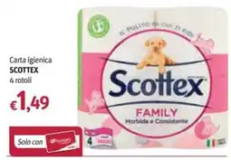 Futura Supermercati Carta igienica Scottex Family offerta