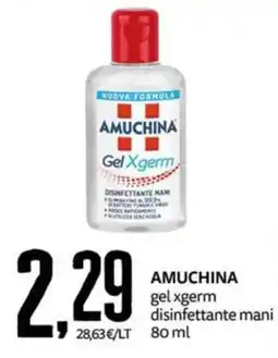 PRO7 Supermercati Amuchina gel xgerm disinfettante mani offerta