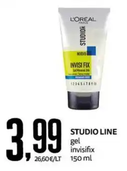 PRO7 Supermercati L'Oréal Studio Line gel invisifix offerta