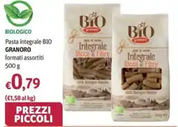 Futura Supermercati Pasta integrale BIO Granoro offerta