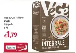 Futura Supermercati Riso integrale VEGÈ offerta
