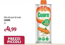 Futura Supermercati Olio di semi di mais Cuore offerta