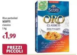 Futura Supermercati Riso parboiled Scotti classico offerta