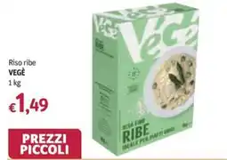 Futura Supermercati Riso ribe VEGÈ offerta