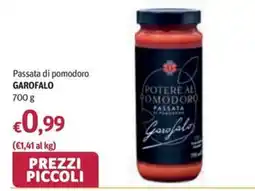 Futura Supermercati Passata di pomodoro Garofalo offerta