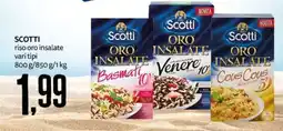 PRO7 Supermercati Scotti riso oro insalate offerta