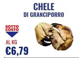 Fish's King Chele di granciporro offerta