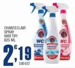 Splendidi e Splendenti Chanteclair spray offerta